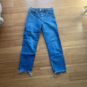 Wedgie Straight Levi Jeans